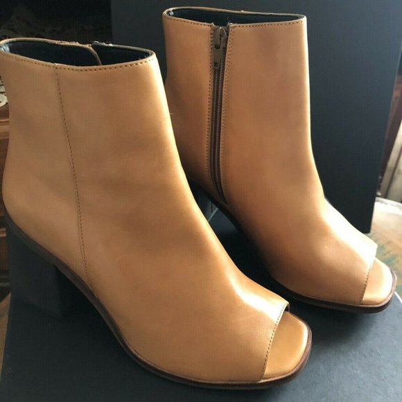 Elk Peep Toe Leather Boots. BNIB. RRP$220 - Picture 2 of 5